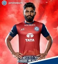 Anas Edathodika sporting the new kit